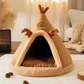 Load image into Gallery viewer, CozyPaws Tent Nest – All-Season Hideaway Bed for Dogs and Cats