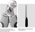 Load image into Gallery viewer, Dog Nail Clippers,Dog Nail Trimmers for Large Breed Dog with Quick Sensor,Safari Professional Cat Nail Clipper with Safety Guard and Nail File.
