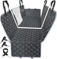 Load image into Gallery viewer, 6-In-1 Dog Car Seat Cover for Back Seat, Waterproof Dog Car Hammock 40/60 Split Dog Seat Cover with Mesh Window and Side Flap Pets Car Seat Protector Dog Backseat Cover for Car, SUV, Truck