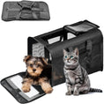 Load image into Gallery viewer, Pet Travel Carrier Soft Sided Portable Bag for Cats, Small Dogs, Kittens or Puppies 17 Lbs Max, Collapsible, Durable, Airline Approved, Travel Friendly (Medium)