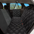 Load image into Gallery viewer, Dog Car Seat Cover with Mesh Window, Heavy Duty Dog Seat Cover for Back Seat, Extra Padded Non-Slip Dog Hammock, Water-Resistant Back Seat Protector for Cars Trucks and Suvs (60" W X 64" L)
