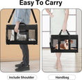 Load image into Gallery viewer, Pet Travel Carrier Soft Sided Portable Bag for Cats, Small Dogs, Kittens or Puppies 17 Lbs Max, Collapsible, Durable, Airline Approved, Travel Friendly (Medium)
