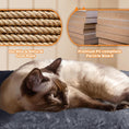 Load image into Gallery viewer, 68.5In Multi-Level Large Cat Condo with Sisal-Covered Platforms Scratching Board & Scratching Posts, Cozy Perches, Stable Cat Tower/Tree Pet Play House, Dark Gray
