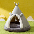 Load image into Gallery viewer, CozyPaws Tent Nest – All-Season Hideaway Bed for Dogs and Cats
