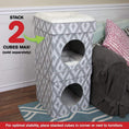 Load image into Gallery viewer, Large Cat Bed, Stackable Cat Cube, Indoor Cat House/Cat Condo, Cat Scratcher
