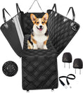 Load image into Gallery viewer, Dog Car Seat Cover with Mesh Window, Heavy Duty Dog Seat Cover for Back Seat, Extra Padded Non-Slip Dog Hammock, Water-Resistant Back Seat Protector for Cars Trucks and Suvs (60" W X 64" L)
