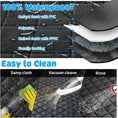 Load image into Gallery viewer, 6-In-1 Dog Car Seat Cover for Back Seat, Waterproof Dog Car Hammock 40/60 Split Dog Seat Cover with Mesh Window and Side Flap Pets Car Seat Protector Dog Backseat Cover for Car, SUV, Truck
