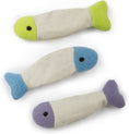 Load image into Gallery viewer, (3 Count) Fish Flop Crinkle Catnip Cat Toys - Multi Color, 3 Count
